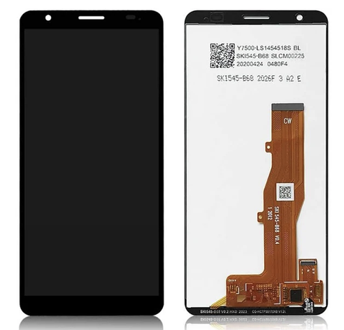 Дисплей (екран) для ZTE A3 Blade 2020 + тачскрин, чорний, фото 1