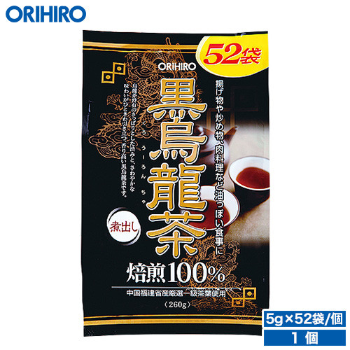 Полуферментированный Чай Черный Улун, 52 пакета по 5 грамм, Orihiro, Япония - фото 1 - id-p1544286813