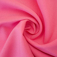Ткань костюмная габардин, ширина 150 см ярко розовый
