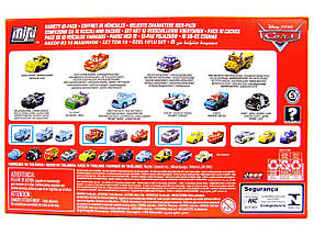 Шикарний набір із 10 шт. Мини Тачки 3 ( Disney Pixar Cars Mini Racers VARIETY 10-Pack ) от Mattel, фото 4