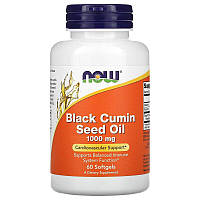 Black Cumin Seed Oil 1000 мг Now Foods 60 капсул