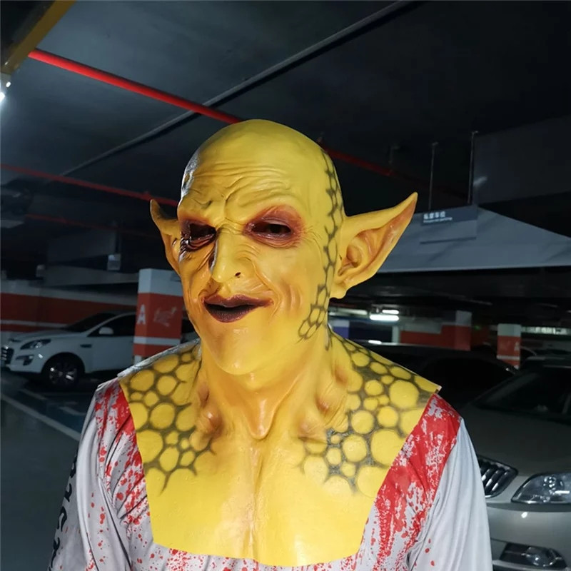 Пристрасна маска привида, демона, клоун маска вампіра орка, фото 1