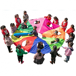 Спортивна гра Парашут з отворами TIA-SPORT