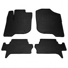 Гумові килимки Stingray для Mitsubishi Pajero Sport 2008-2015 Резина (4 шт)