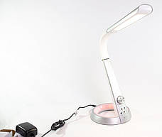 Настільна лампа - нічник Z-light Feron LED ZL-50019 8 Вт Білий/ Сріблястий, фото 6