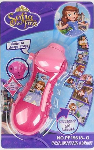 Ліхтарик із проєктором (24 картинки) SOFIA арт. 15618, фото 1