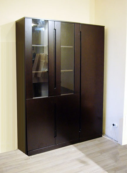 Стінка шаф для документів Grasp GRS-919/GRS-519 венге 1400*420*1974 мм (Діал ТМ)