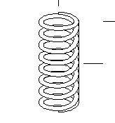 AC496782 Пружина сжатия