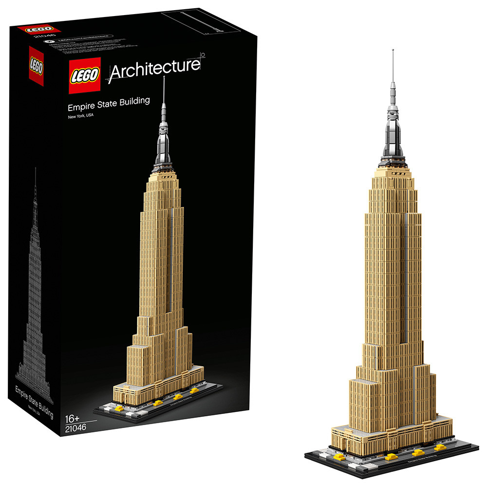 Конструктор LEGO Architecture 21046 Емпайр-стейт-білдінг, фото 1