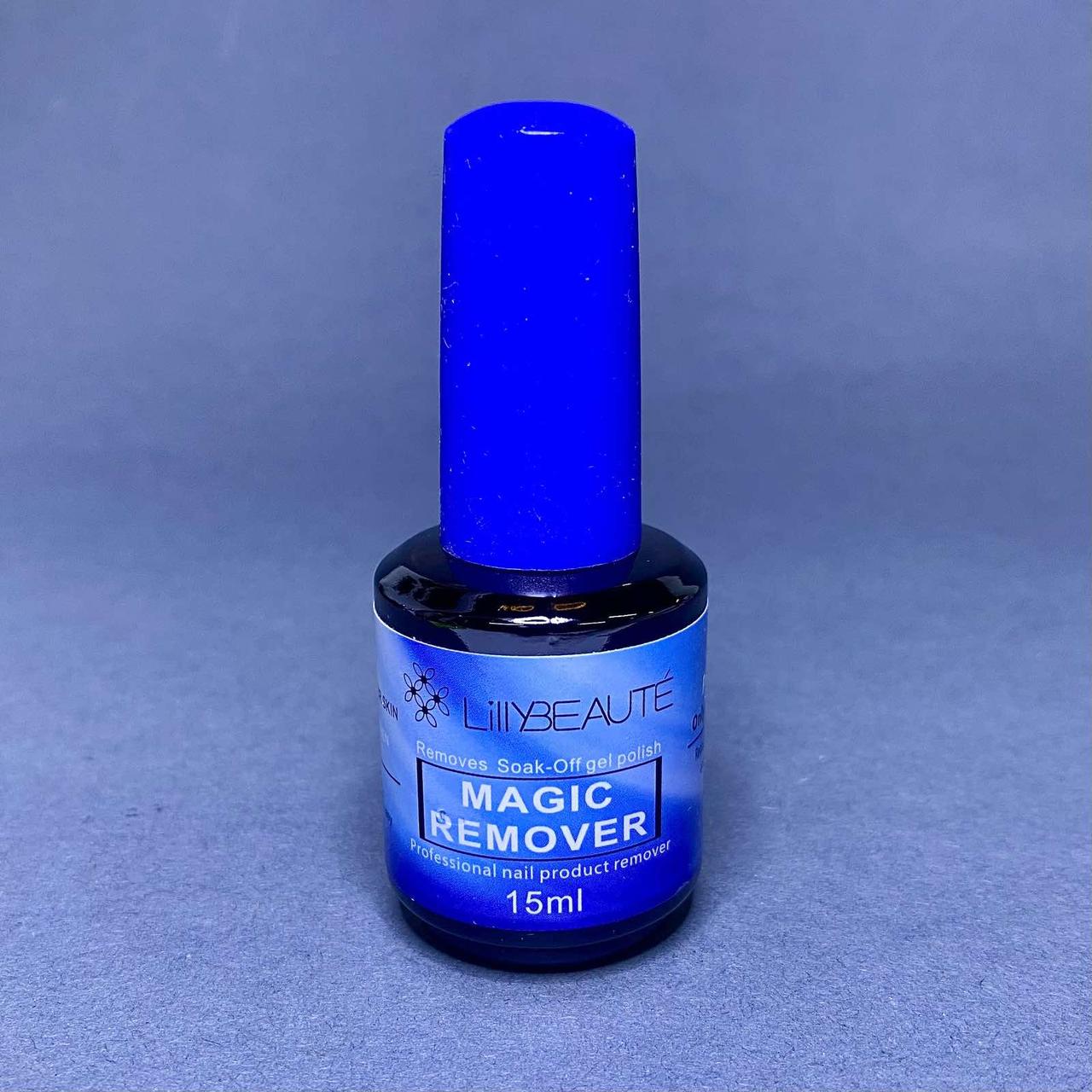 Смарт-ремувер Lilly Beaute Magic remover средство для снятия гель-лака, 15 мл - фото 2 - id-p1544425423