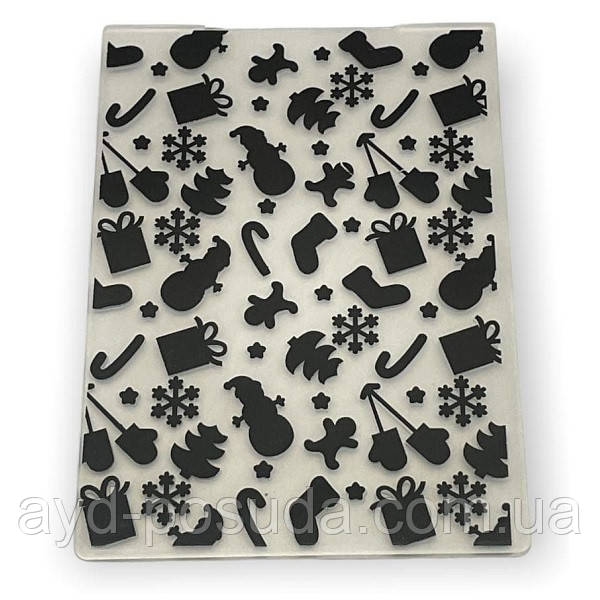Папка для тиснення "Новорічний" (10х15 см) арт. 822-7-229, фото 1