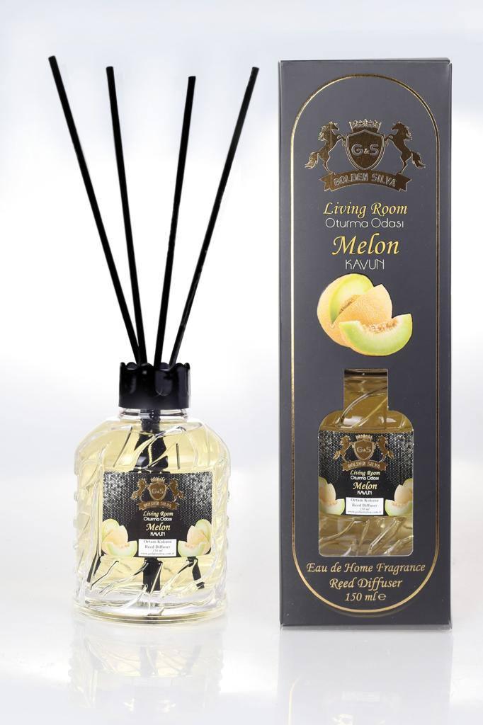 Аромадифузор для дому Диня Golden Silva Reed Diffuser, 150 ml