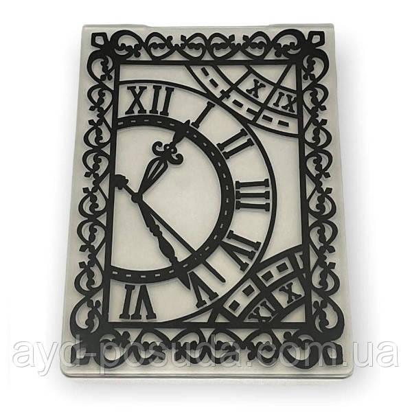 Папка для тиснення "Годинник" (10х15 см) арт. 822-7-223
