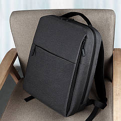 Мужской городской рюкзак (для ноутбука) - темно-серый