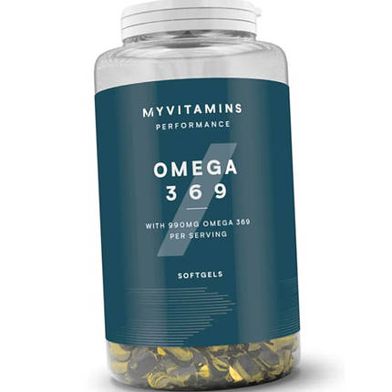 Омега-3-6-9 MyРrotein Omega 3-6-9 120 кап Жирні кислоти, фото 2