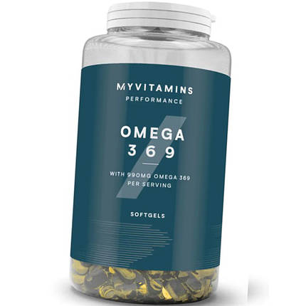 Омега-3-6-9 MyРrotein Omega 3-6-9 120 кап Жирні кислоти, фото 2