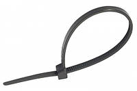 Хомут нейлоновый пластиковый черный кабельная стяжка APRO Ширина 8 длина 500мм