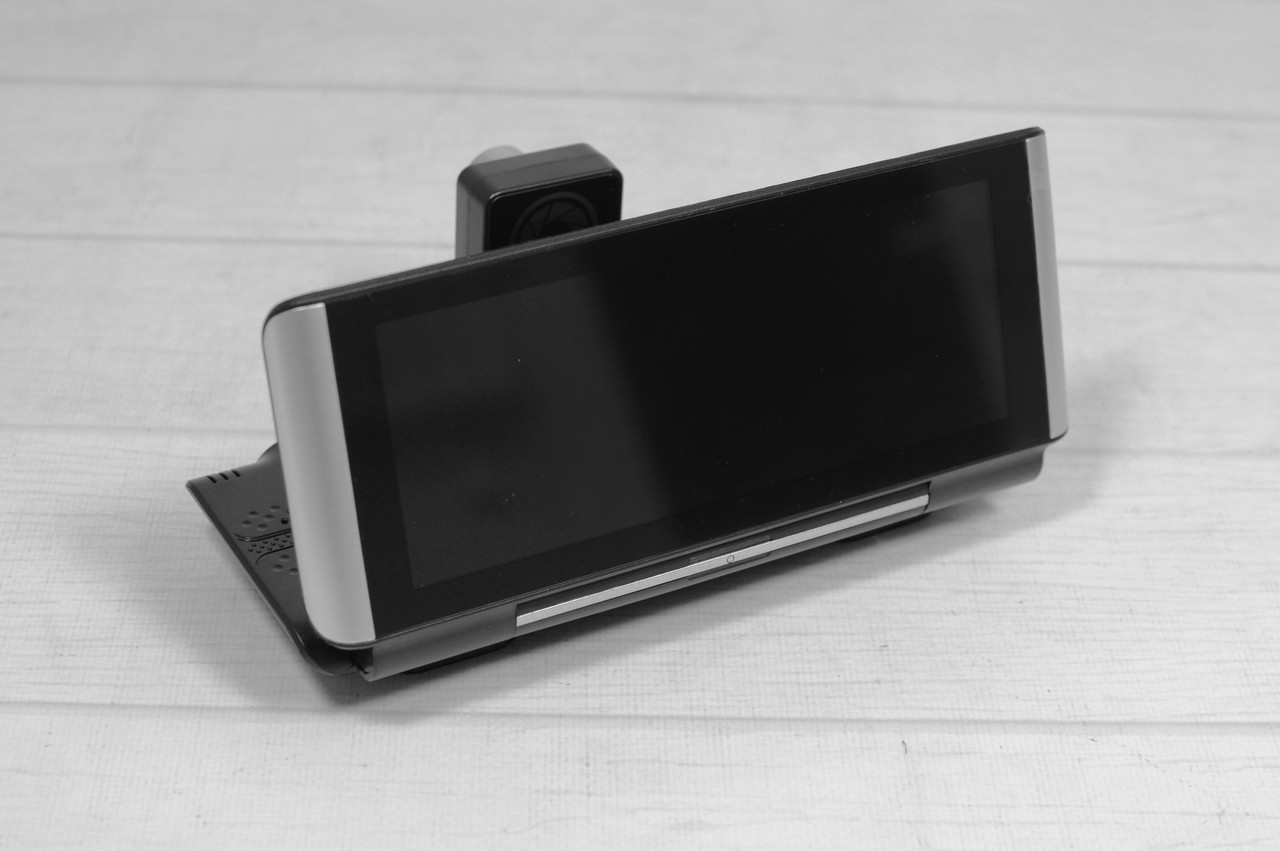 Видеорегистратор K6 7 дюймов экран поворотный камера заднего вида Автомобильный регистратор с GPS - фото 4 - id-p1544104961