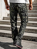 Чоловічі джинси-карго "iteno"камуфляжні. розмір 30-38., фото 4