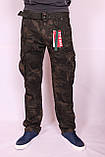 Чоловічі джинси-карго "iteno"камуфляжні. розмір 30-38., фото 7