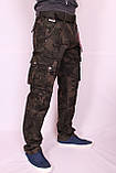 Чоловічі джинси-карго "iteno"камуфляжні. розмір 30-38., фото 8