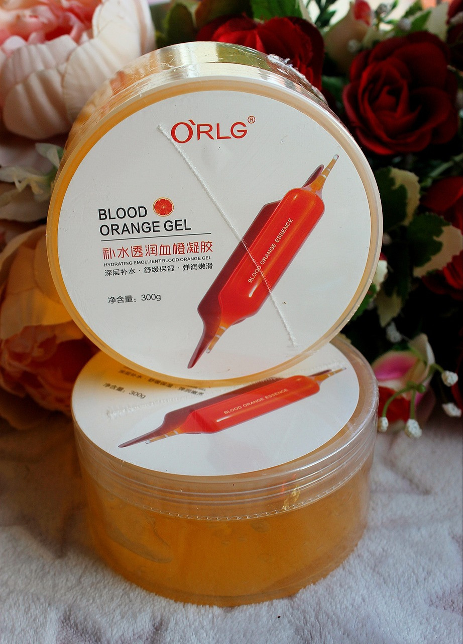 Гель для обличчя і тіла з екстрактом апельсина Orlg Blood Orange gel 300g