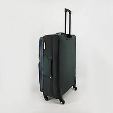 Набір з чотирьох валіз Easy Move на 4-х колесах, матеріал тканина, фото 3