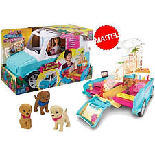Розкладний фургон машина для цуценят Barbie Mattel DLY33, фото 2