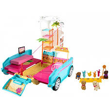 Раскладной фургон машина для щенков Barbie Mattel DLY33, фото 3