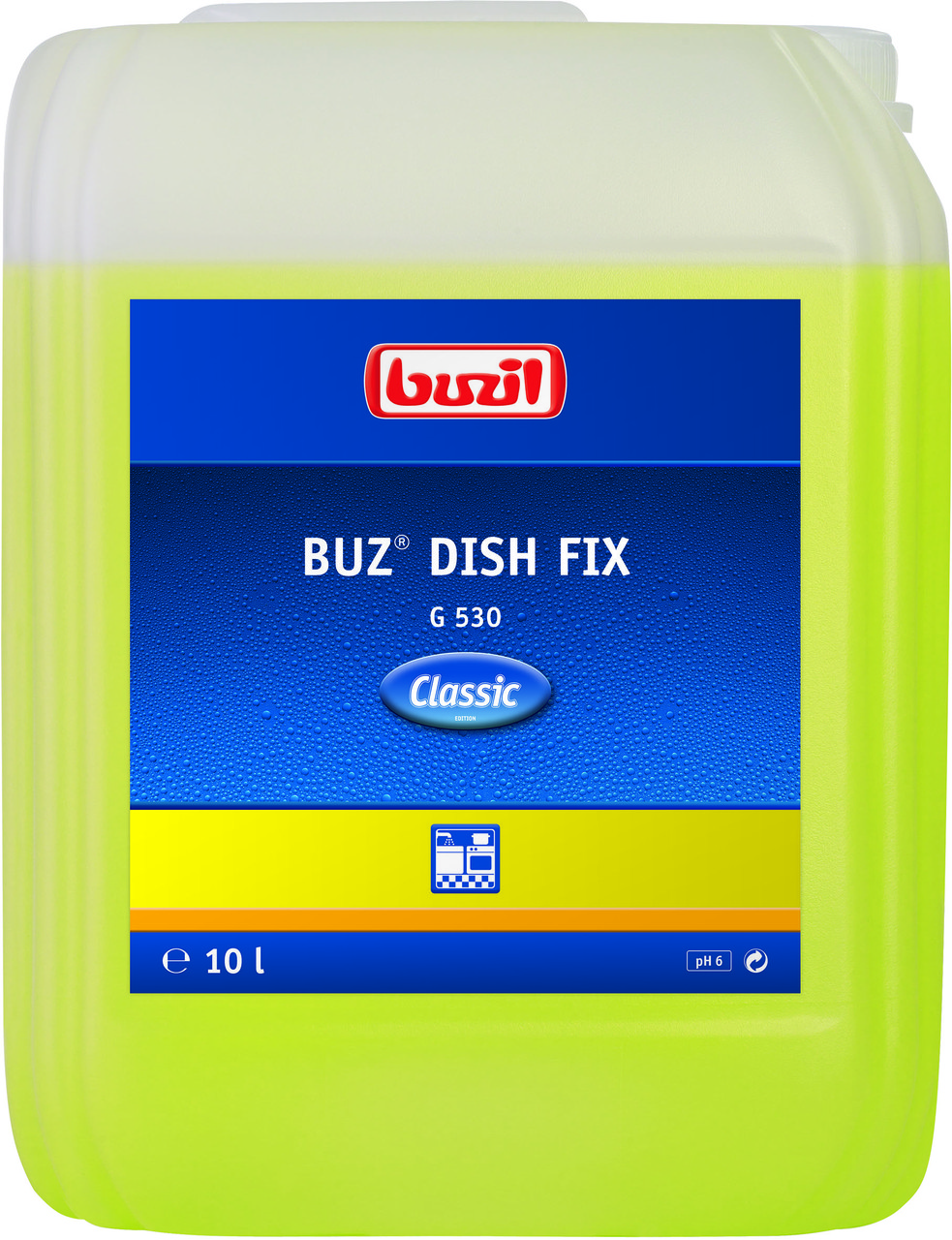 G530 Buz Dish Fix, засіб для ручного миття посуду, Buzil