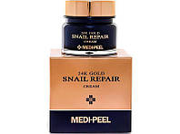 Крем для лица с коллоидным золотом и муцином улитки MEDI-PEEL 24K Gold Snail Repair Cream 50 ml