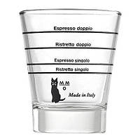 Мірний стакан Motta (оригінал) для приготування кави (еспресо шот). 22мл,30мл,44мл,60мл.