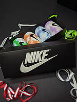 Високі жіночі Шкарпетки Nike / найк Original - Tie-dye - розміри 35 – 39 (найк) Подарунковий набір у коробці 4 пар