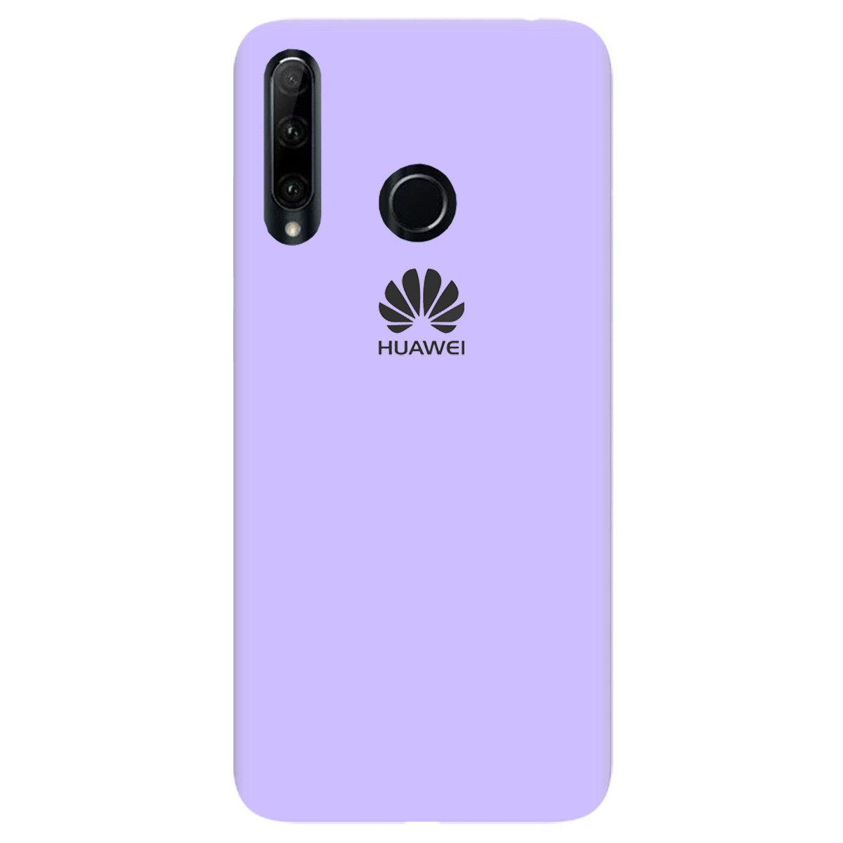 Чохол Silicone case Premium для Huawei P Smart Plus 2019 Lilac (13) ліловий, фото 1