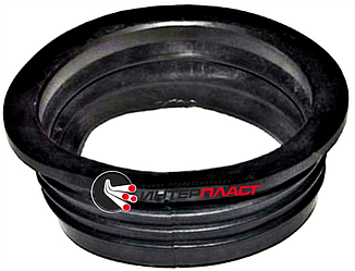 Перехід гумовий 72х50 (чавун/пластик)