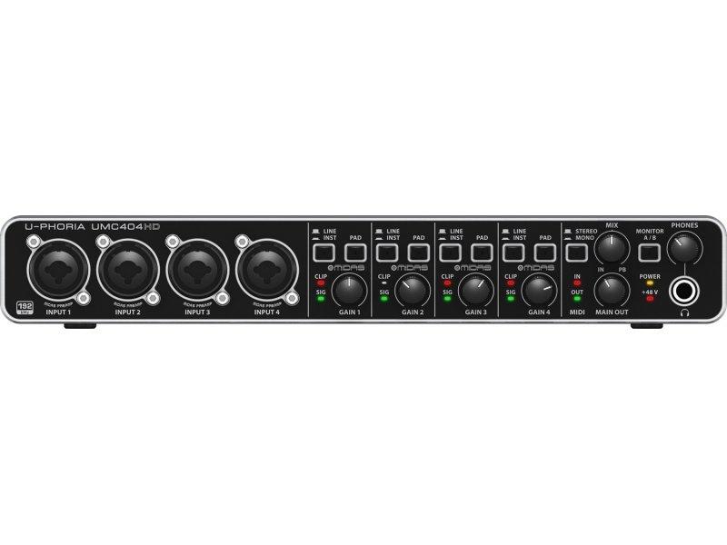 Звуковая карта Behringer UMC404HD - фото 1 - id-p1544475188