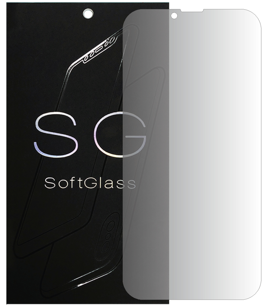 Бронеплівка для Apple iPhone 13 Pro Max на екран зносостійка поліуретанова SoftGlass, фото 1