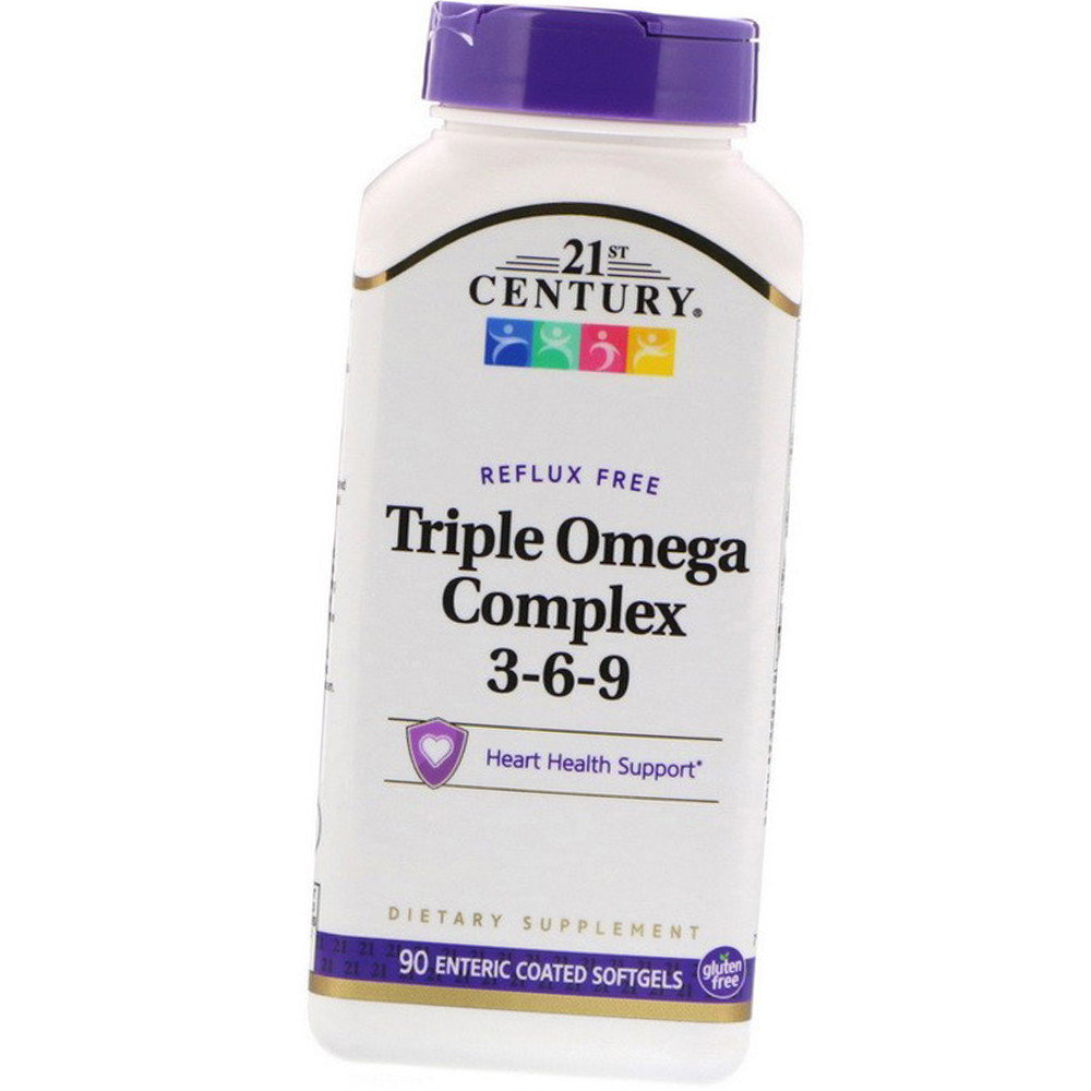 Омега 3-6-9 21st Century Triple Omega Complex 3-6-9 90 гел капс