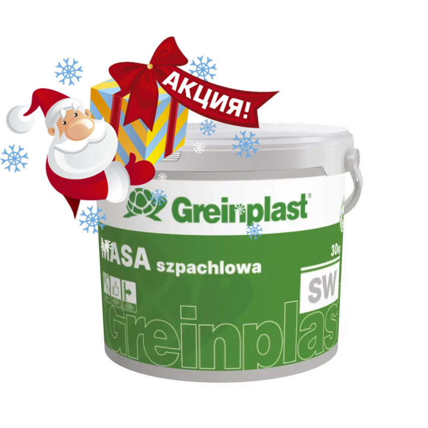 Шпаклівка фінішна Greinplast SW 17 кг.