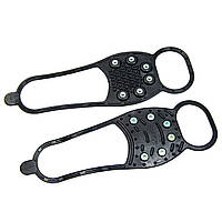 Ледоступы на обувь ЛС 36-46 размер на 6 шипов, накладки на обувь от скольжения | льодоходи на взуття