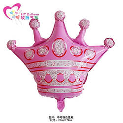 Фольгована кулька фігура Корона 76х72 см