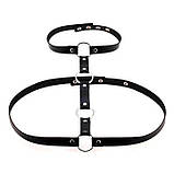 Портупея - Чорний - Садо-мазо, фото 5