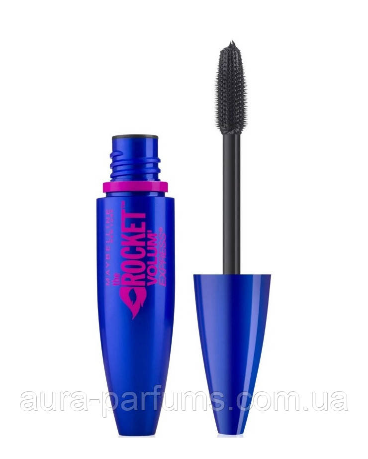 Туш для вій об'ємна Maybelline The Rocket Volum Express Black