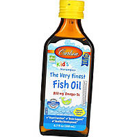 Омега 3 для дітей Carlson Labs The VeryFinest Fish Oil 800 mg Omega 200 мл