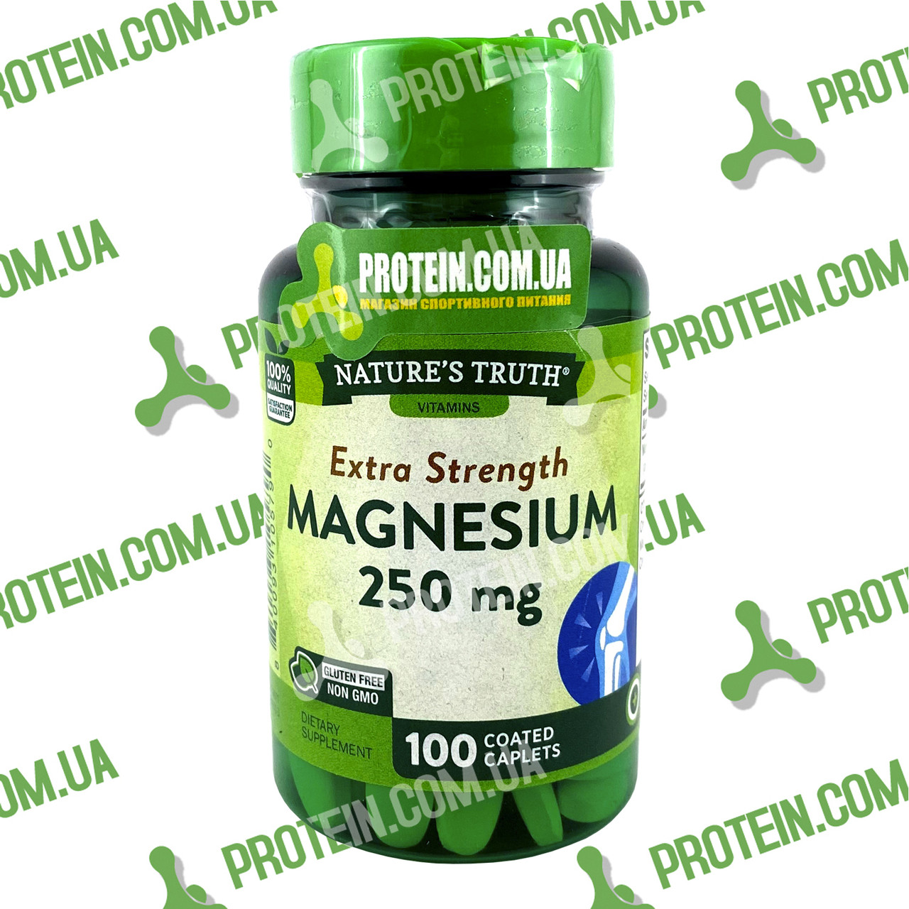 Магній Nature`s Truth Extra Strength Magnesium 250 мг 100 таб