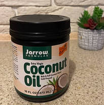 Кокосове масло Jarrow Formulas Coconut Oil 473 мл, фото 3