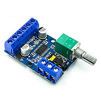 Підсилювач звуку 2х30W клас D на чіпі AP3016D із регулятором гучності, модель DY-AP3015