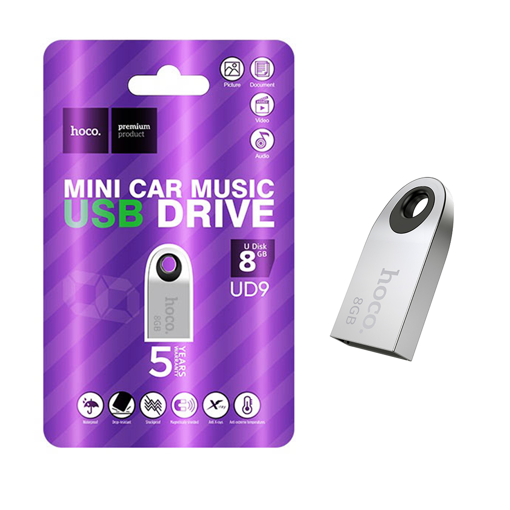 USB 2.0 Флешка 8GB Hoco UD9 Insightful