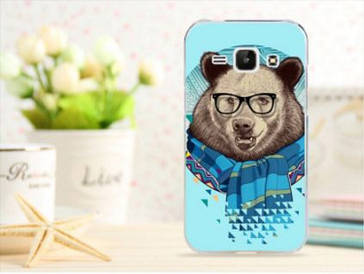 Чохол для Samsung Galaxy Star Pro S7260/ S7262 панель накладка з малюнком ведмідь
