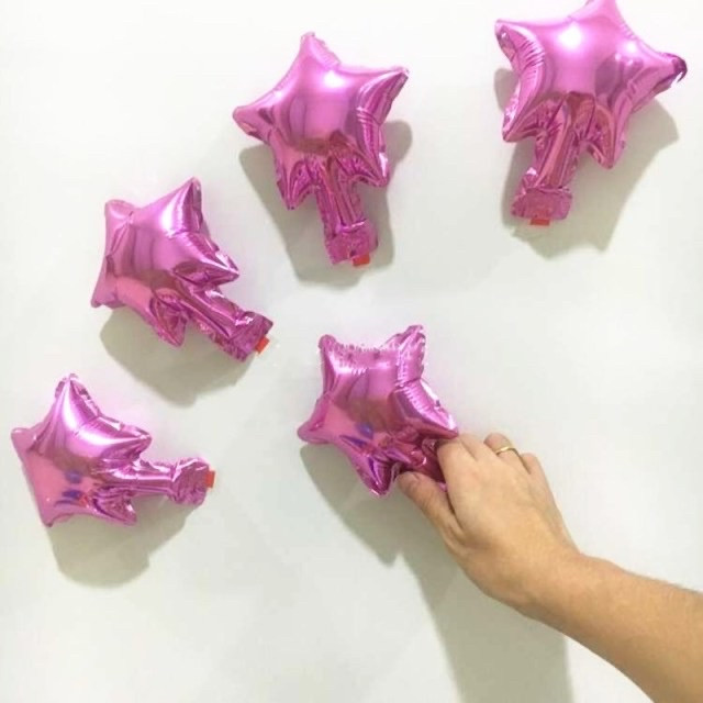 Фольгована кулька міні фігура зірка 5 дюймів, фото 1
